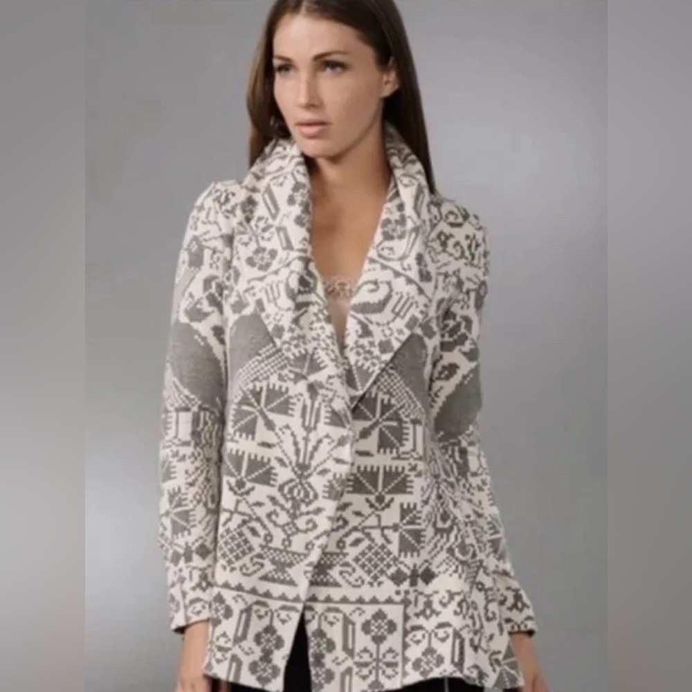 Free People open front cardigan size large